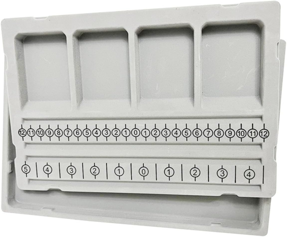 BESTYASH Bead Design Board Tray for Jewelry Making Durable Bead Board for Necklaces and Bracelets Lightweight Easy to Clean for Diy Craft Projects for Women and Girls