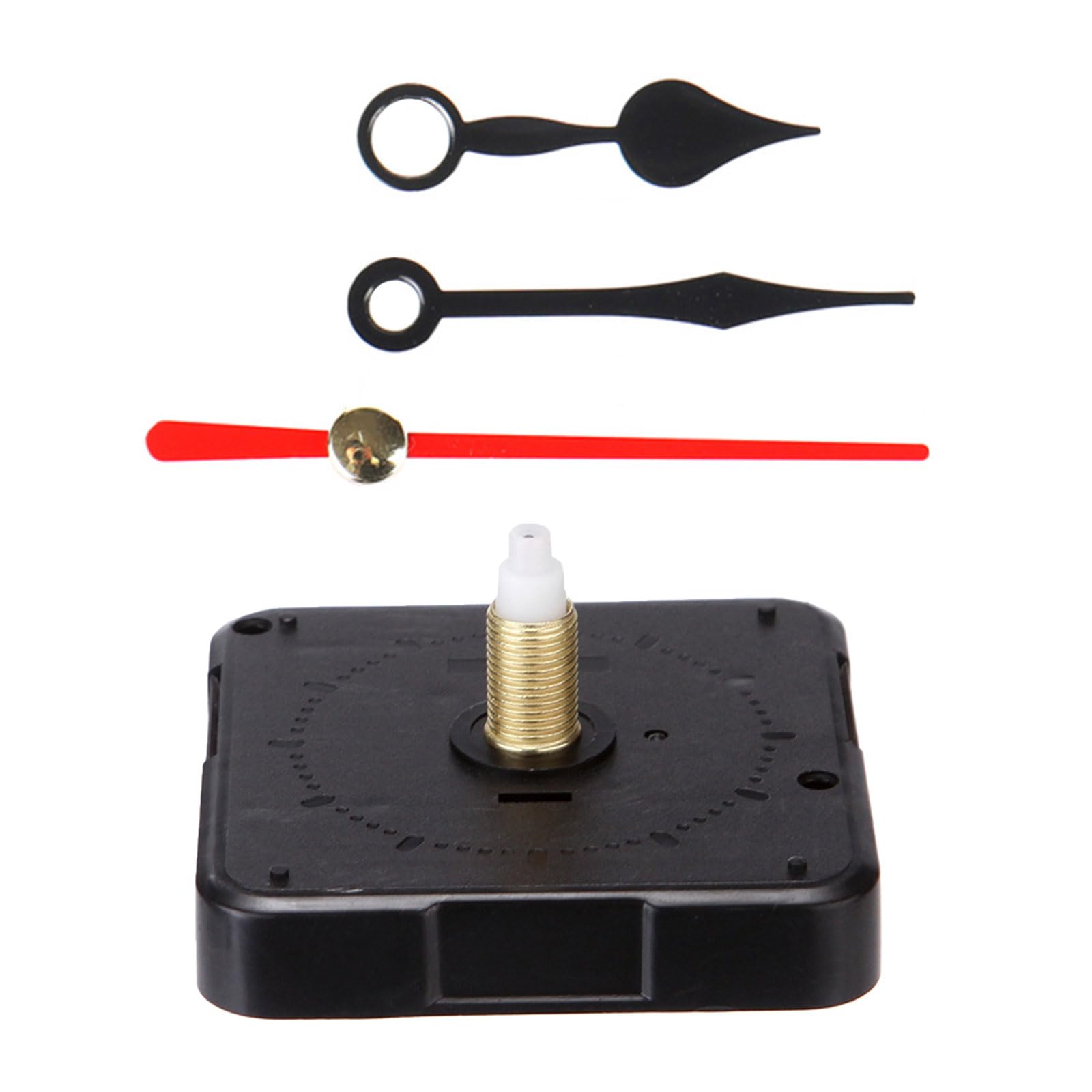 Maxtonser Quiet Quartzs Clock Movement Mechanism Clock Motor and Hands Battery Operated for Creative Clock Crafting Projects