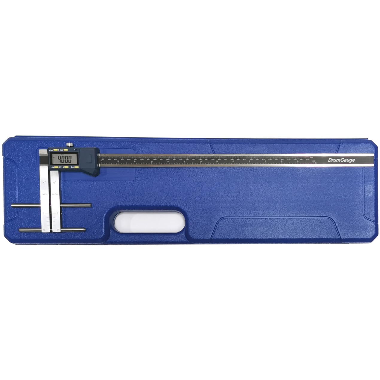 iGAGING Manometro digitale per tamburo del freno, gamma 4-20 pollici, grado di protezione IP54, display LCD XL