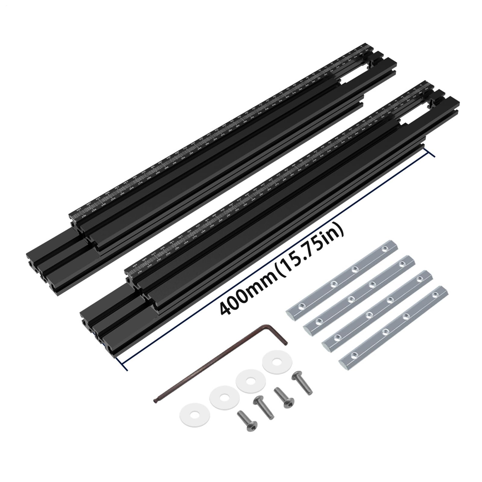 guida carpenteria – Supporto per binario ausiliario per schienale, lavorazione del legno, officina, industria edile, incisione, fresatura scanalatura, officina, industria edile, incisione