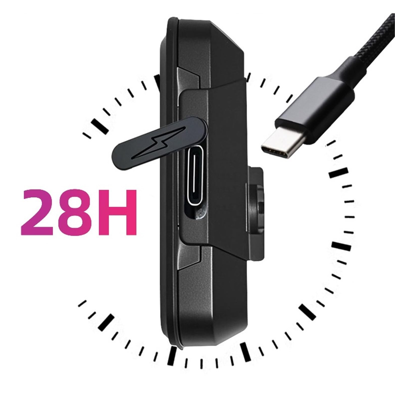 Écran LCD, Compteur Vélo GPS : Vitesse, Odomètre | Étanche, Rechargeable USB, De