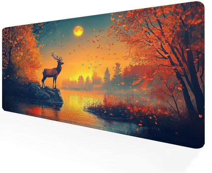 Tapis de souris gamer imperméable et lavable pour une précision améliorée sur PC