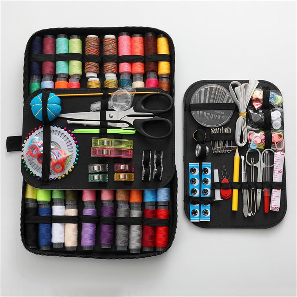 Caja de Costura Multifuncional para el hogar, 238 Piezas, para Coser a Mano, Guardar y Guardar Cosas.