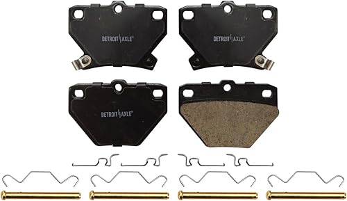 Miniatura 20 de Detroit Axle - Pastillas de Freno Delantero para Ford Fusion Lincoln MKZ Zephyr Mercury Milan Mazda 6, Pastillas de Freno Cerámica Reemplazo
