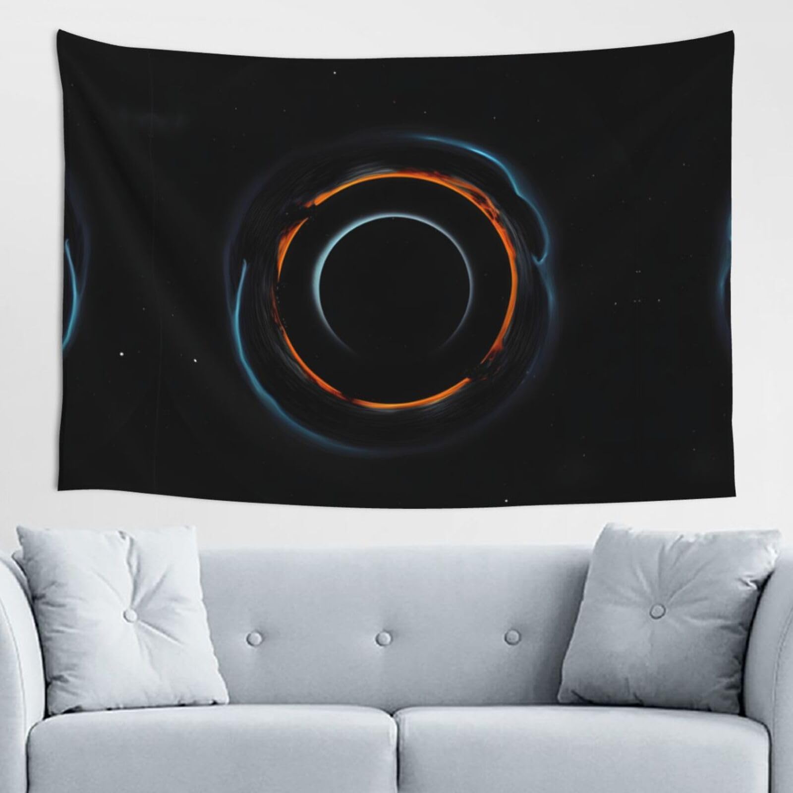 ZZYYDS Mysterious Cosmic Black Holes Wall Decor Tapestry 60x40in, Wall Hanging, Home Decor, Dorm Decor, Porch Tapestry, etc.