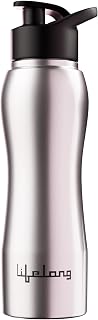 Lifelong Stainless Steel Water Bottle 750ml | Durable, Leak-Proof, Easy Grip, Rust Free…