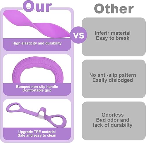 Miniatura 3 de Figura 8 Banda de resistencia para fitness, brazo y espalda, hombro, cuerda elástica, equipo de ejercicio para yoga, pilates, terapia física,