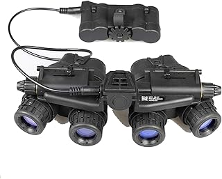 FMA Airsoft Hunting Tactical GPNVG 18 Night Vision Goggles Dummy Binoculars No Function NVG Model (BK) - FMA