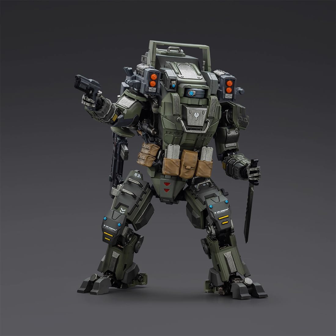 Figura di soldato articolato Mecha staccabile in scala 1/25 con articolazione flessibile, ideale per collezionisti, adolescenti e adulti per esposizione, simulazioni di battaglia e gioco strategico