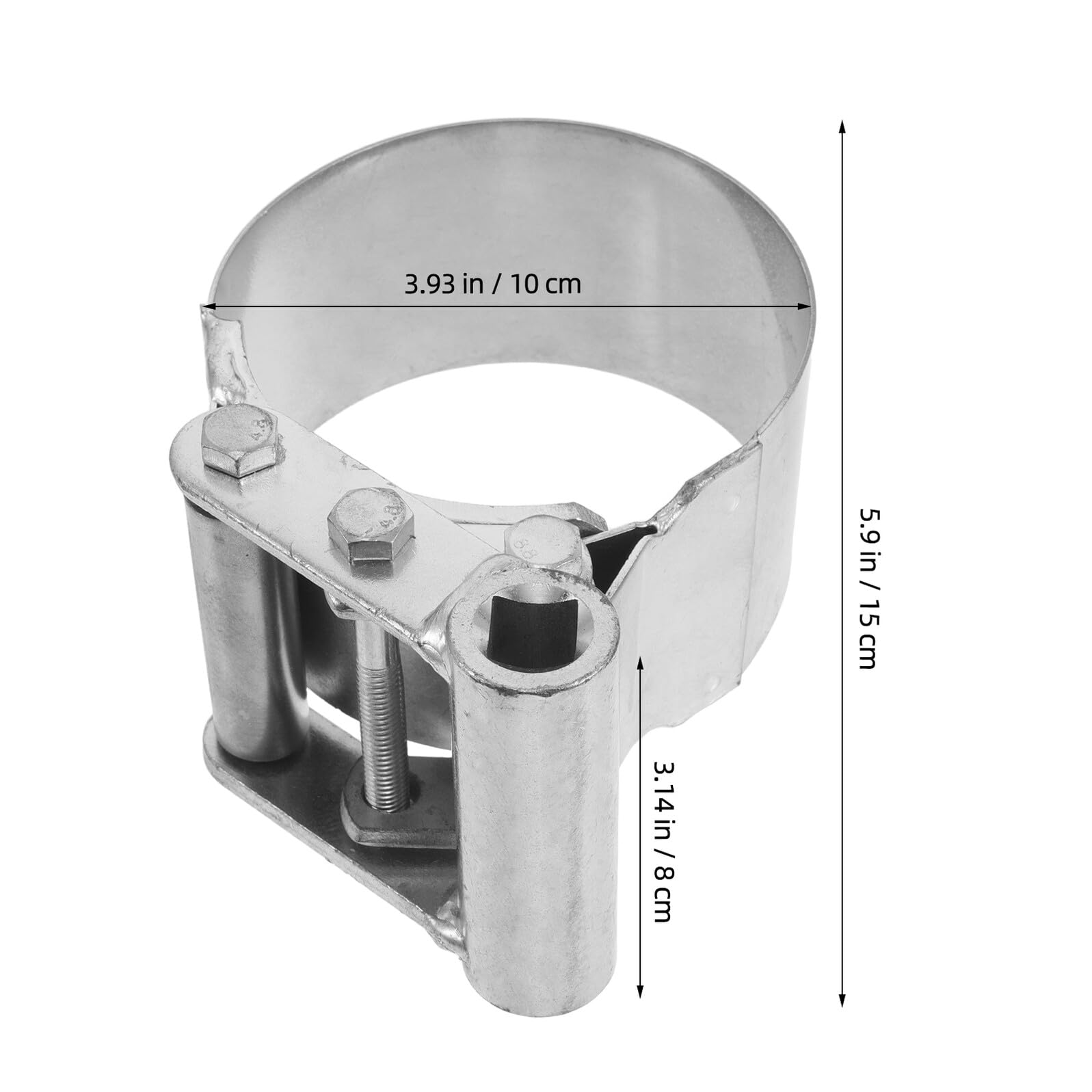Sosoport Chiave a Tazza per Filtro Olio Camion in Ferro Impugnatura Antiscivolo, Strumento di Rimozione Regolabile per Filtri Carburante e Olio, Attrezzo Professionale per Manutenzione