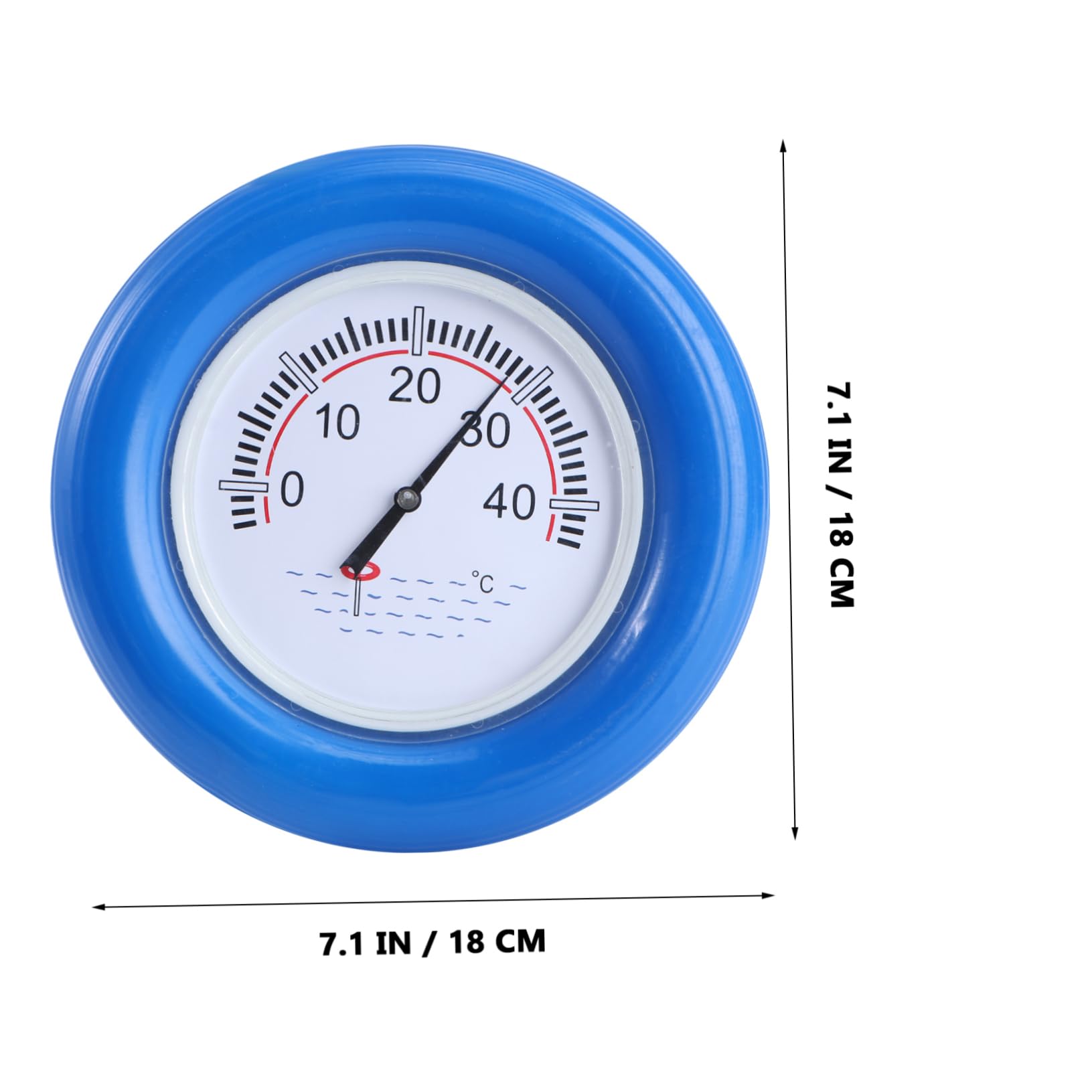 Termómetro Subacuático Inalámbrico Monitor De Temperatura Piscina Fácil Lectura Color