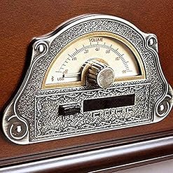 Phonographe rétro Classique Vintage, Platine Vinyle Gramophone Tourne-Disque Aux-in/USB cuivre klaxon FM Radio pour la… - Les Beatles, Paul McCartney, John Lennon, RIngo Starr, George Harrison Phonographe rétro Classique Vintage, Platine Vinyle Gramophone Tourne-Disque Aux-in/USB cuivre klaxon FM Radio pour la… – Image 4
