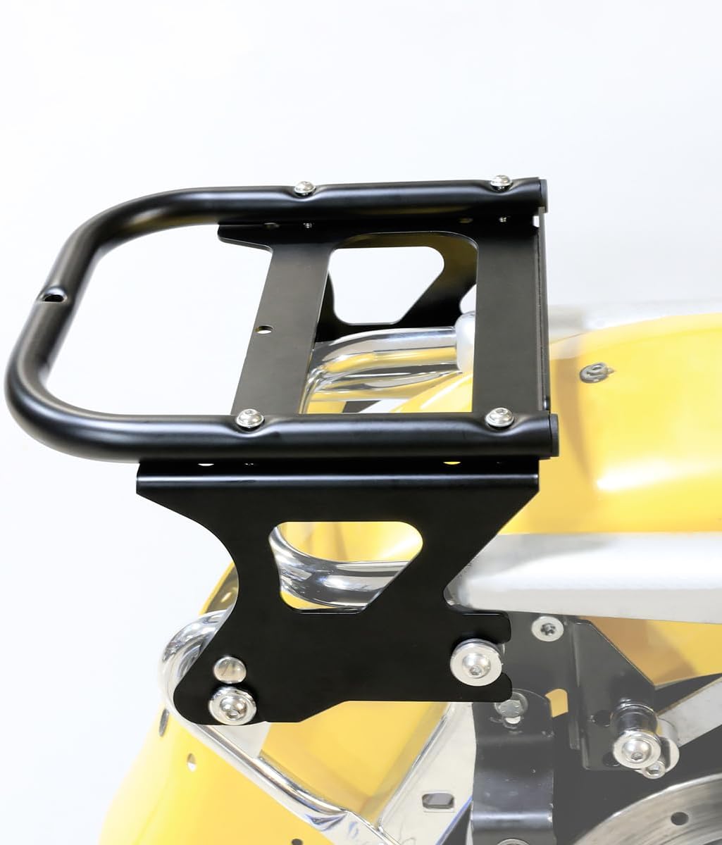 XMT-MOTO Detachable 2-up Tour Trunk Mount Luggage Rack Fit for Harley Davidson Road King FLHT FLHX FLTR 1997-2008