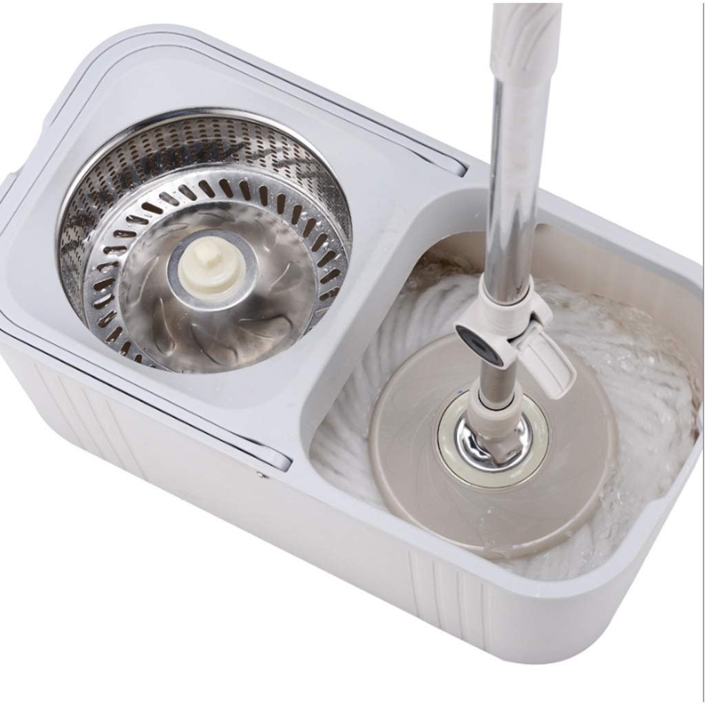 Ensemble de Balai à Franges, Seau à Balai Rotatif, Lavage Main Libre, Seau topologie, Bon Dieu, traîner, Automatique