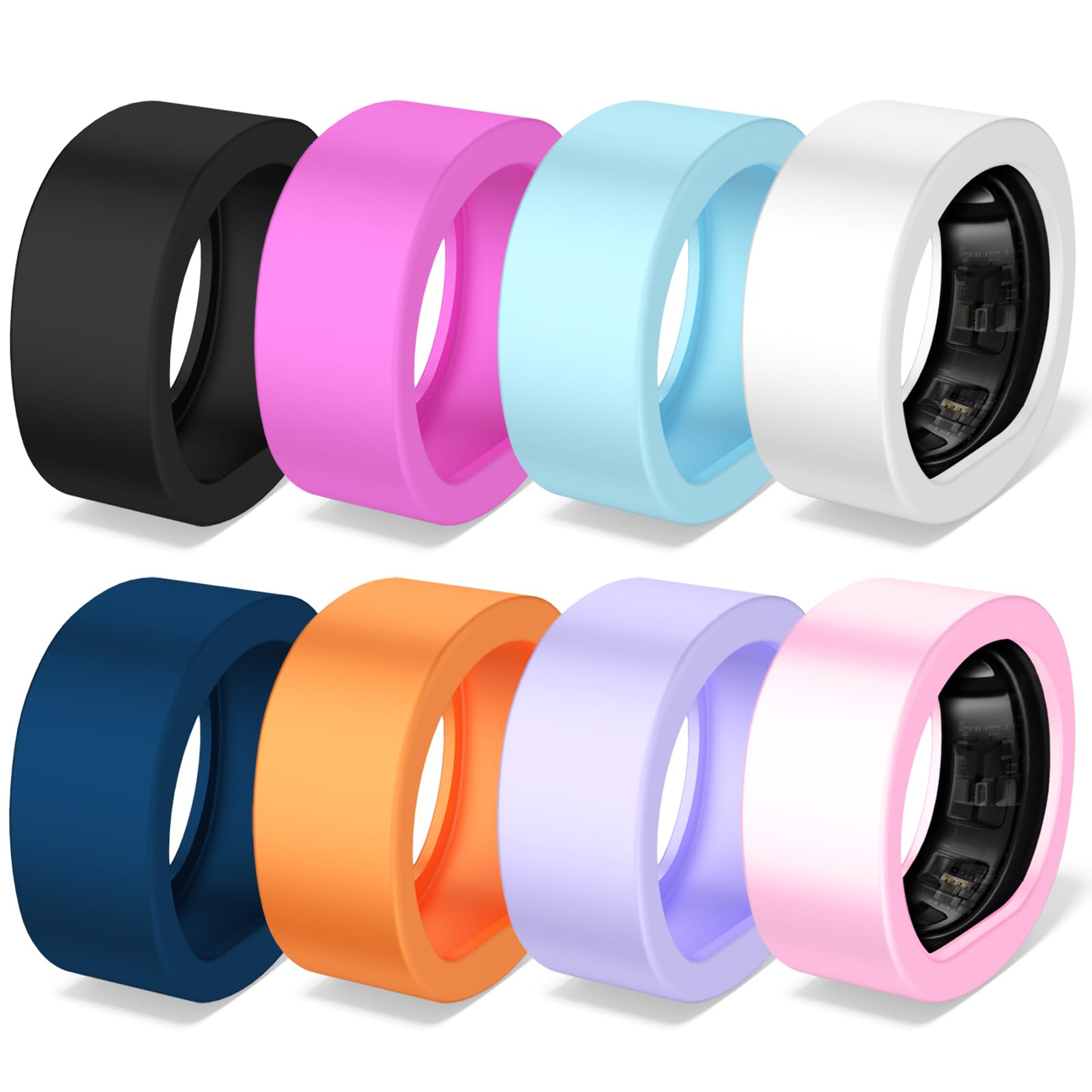 Funda para Ringconn Gen 3 protector de silicona elástica anticolisión 8