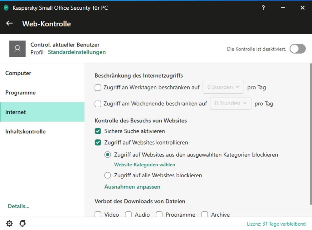 Kaspersky Small Office Security 8 | 5 Geräte 5 Mobil 1 Server | 1 Jahr | Windows/Mac/Android/WinServer | für kleine Unternehmen | Aktivierungscode in Standardverpackung