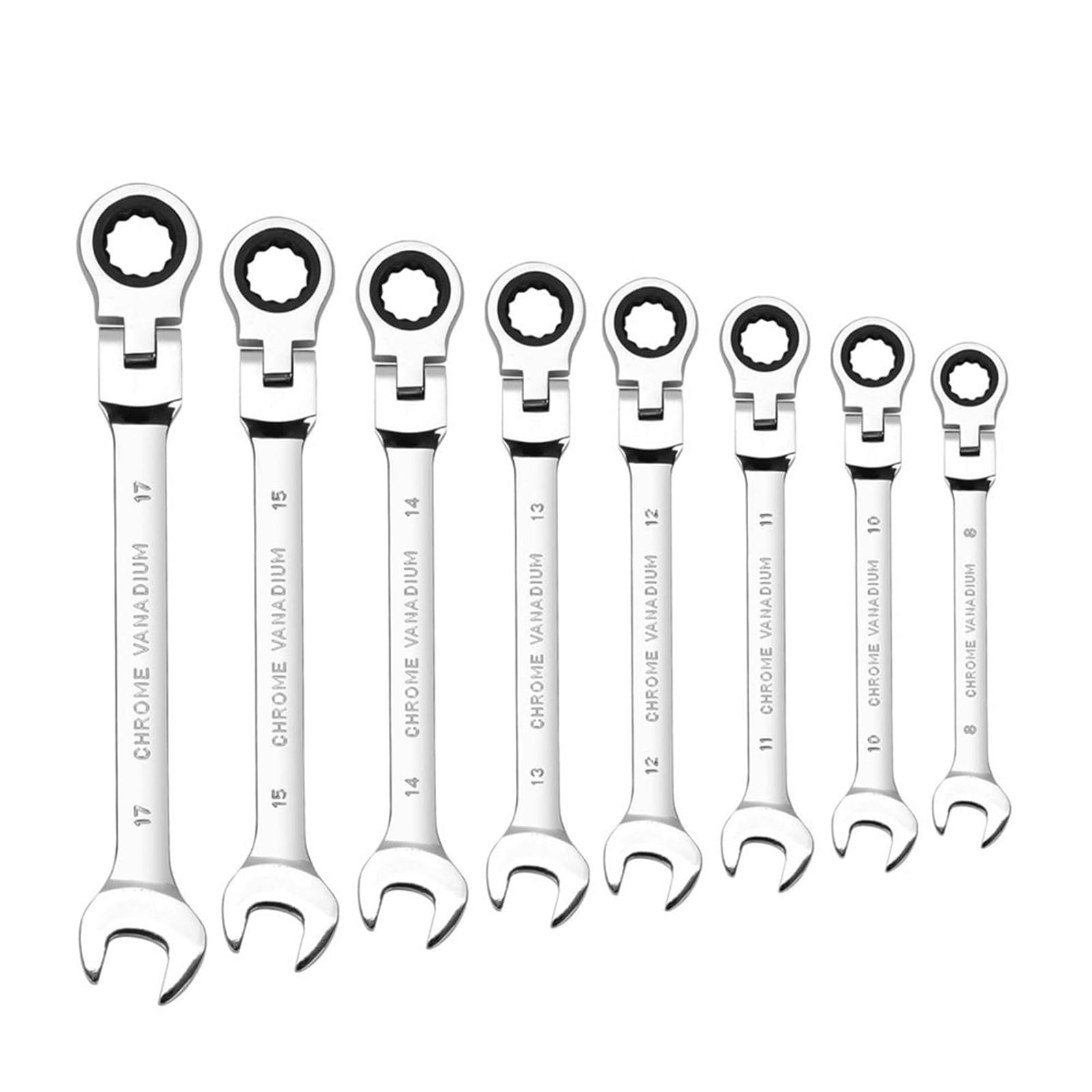 Clé à cliquet réglable 13mm pour débloquer les boulons difficiles - 2