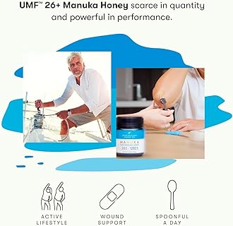 New Zealand Honey Co. Raw Manuka Honey UMF 26+ | MGO 1282+, UMF Certified /4.4oz