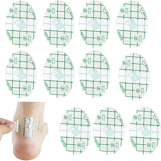 100PCS Foot Care Sticker,Self-Adhesive Invisible Heel Protector Sticker,Waterproof Anti-wear Clear Shoe Sticker,Blister Prevention Ultra-Thin Transparent Tape for Feet,Blister Pads,Blister Bandages