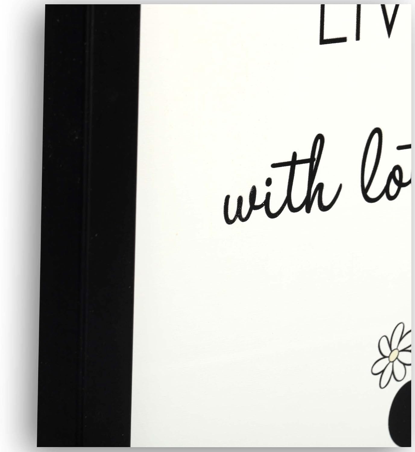 Disney Mickey and Minnie Nostalgic Framed Wood Wall Decor - Live Every Minute With Lots of Love