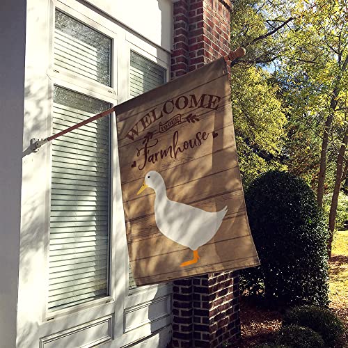 American Pekin Duck Welcome Flag drapeau extérieur robuste anti-vent