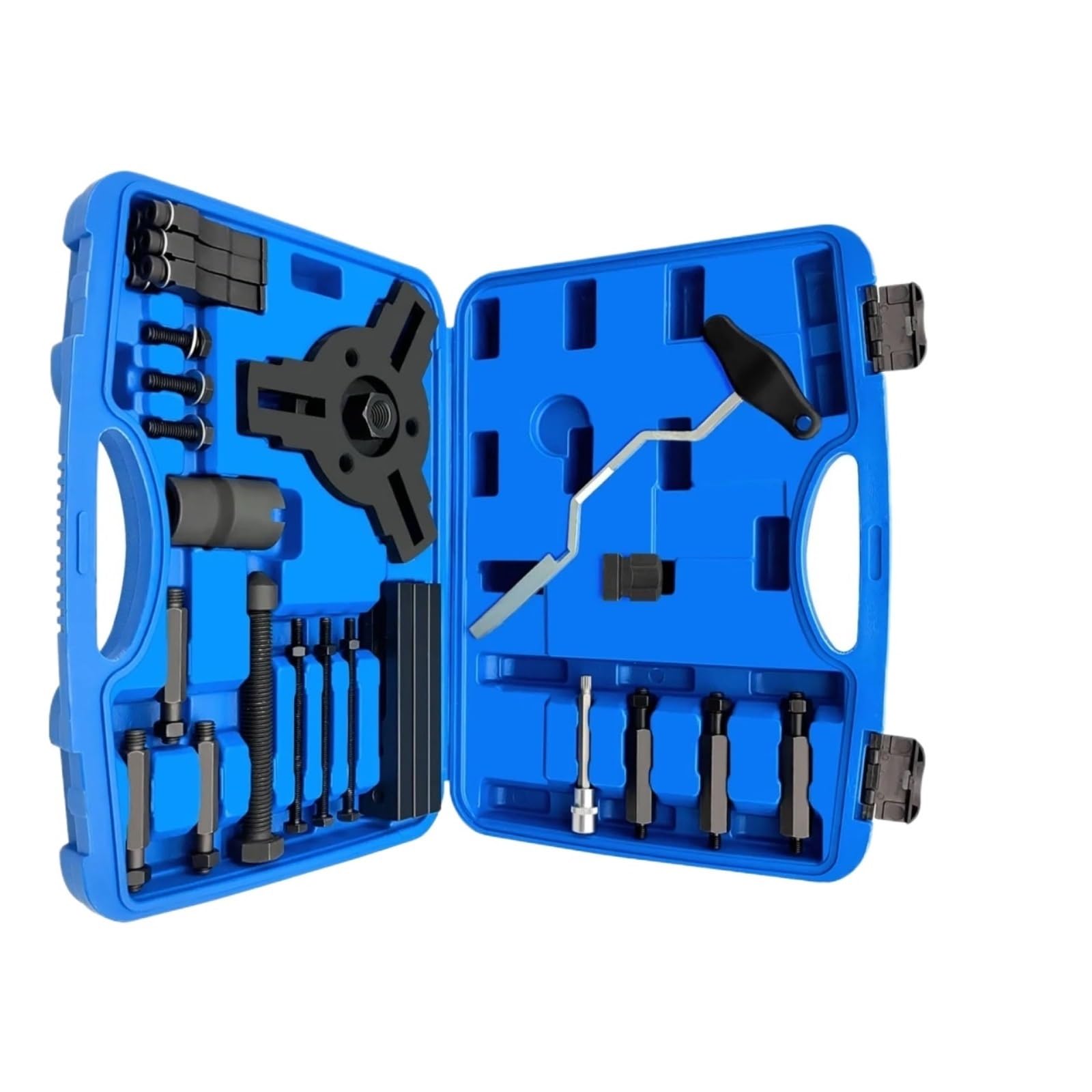 Kit centraggio Frizione Compatibile con Chevy Strumento Calibrazione Frizione per Auto 25 Pezzi Kit Installazione Rimozione Doppia Trasmissione Secco Volano Correttore Pilota