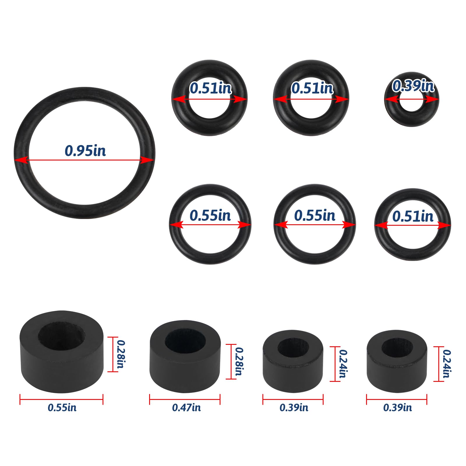 Fuel Bowl Seal Kit Fuel Filter Bowl Drain Valve Housing