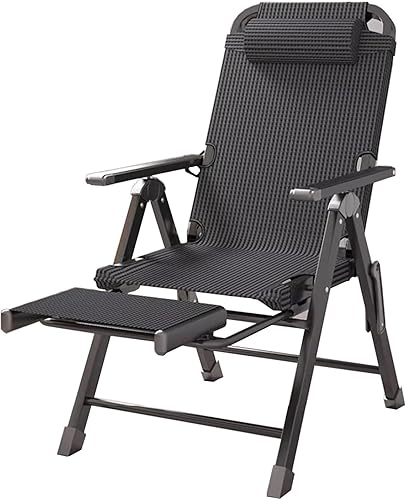 Silla reclinable plegable, tumbona para exteriores, silla reclinable de gran tamaño, fácil de montar y ligera, con una capacidad de peso de 330 disponible en Yaxa Guatemala
