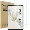 Simpeak 2 Pack Screen Protector Compatible with Honor Pad 10 9 12.1", Tempered Glass Compatible with Honor Pad 10 9 12.1", [9H Hardness][Bubble Free]