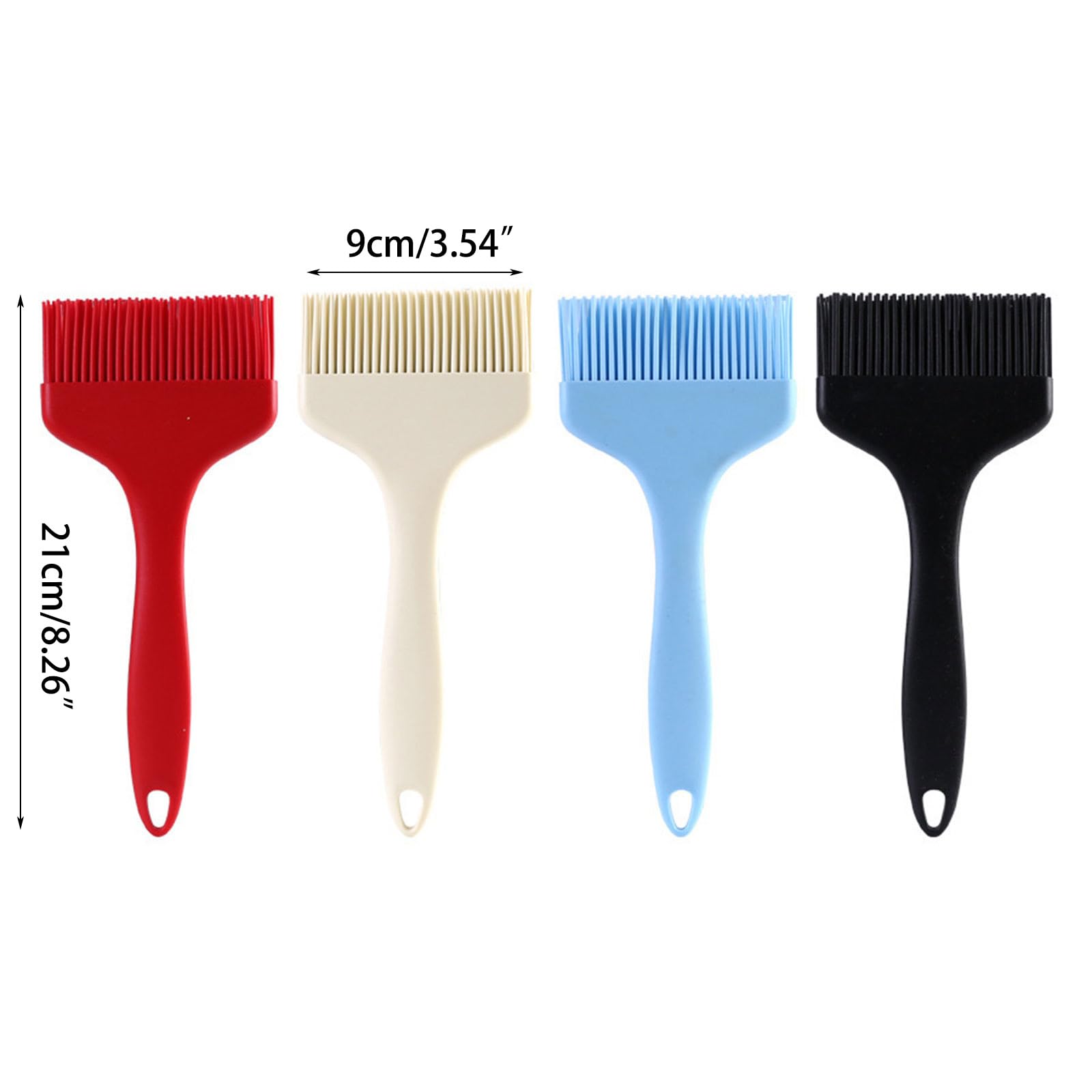 Sosoport Pennello Per Olio Per Barbecue Spazzola Per Grigliare Spazzola Per Imbastitura Riutilizzabile Accessori Per Barbecue