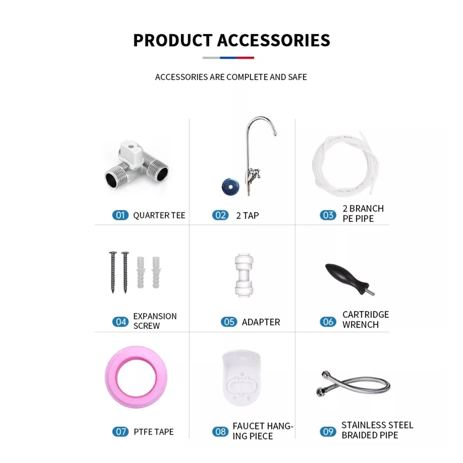 Filtro bajo fregadero, de filtración de agua purificador de agua UF de acero inoxidable, máquina purificadora de agua de 5 etapas de ultrafiltración debajo del fregadero de cocina