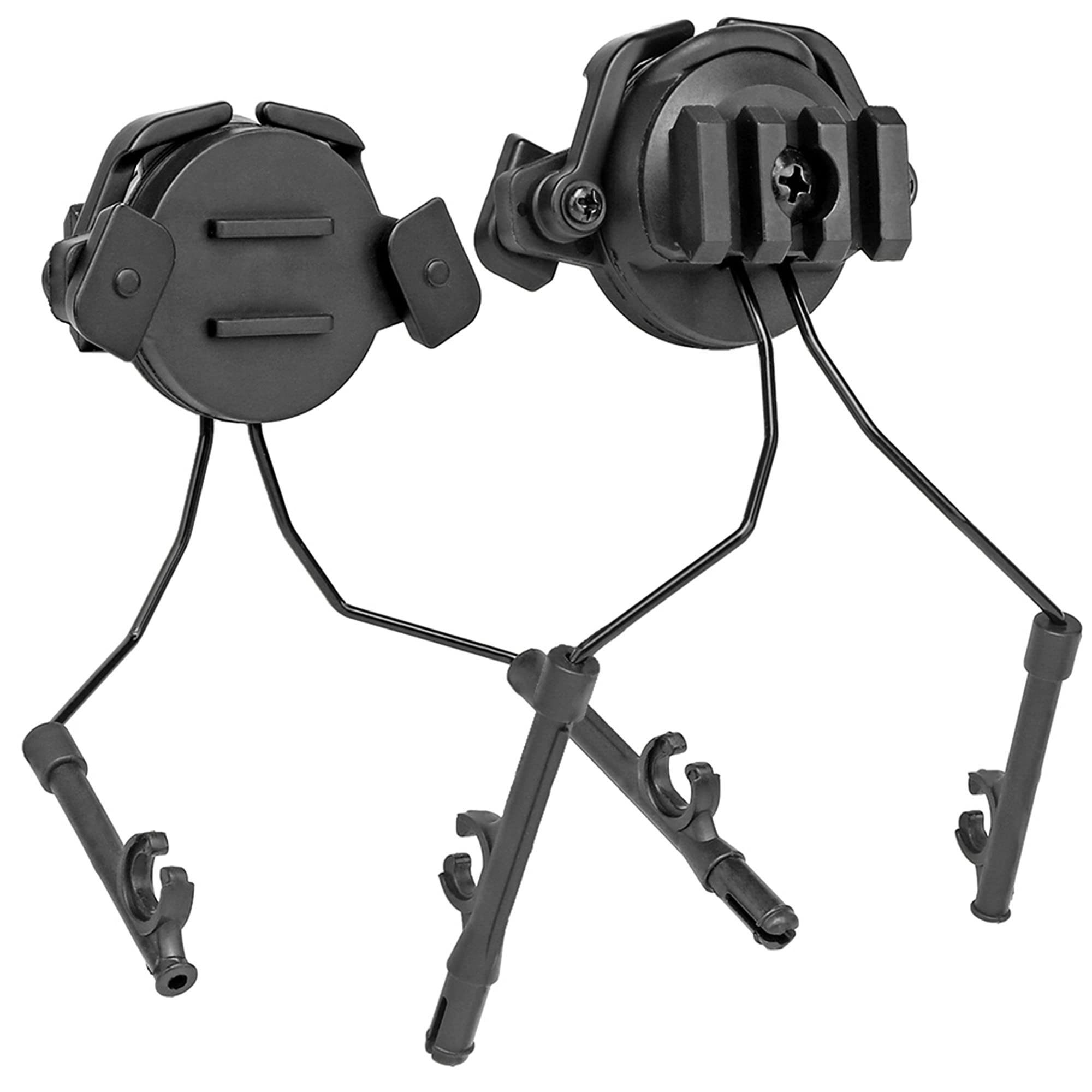 Staffa di Supporto per Cuffie da Softair per Casco tattico Adattatore per Cuffie Comtac