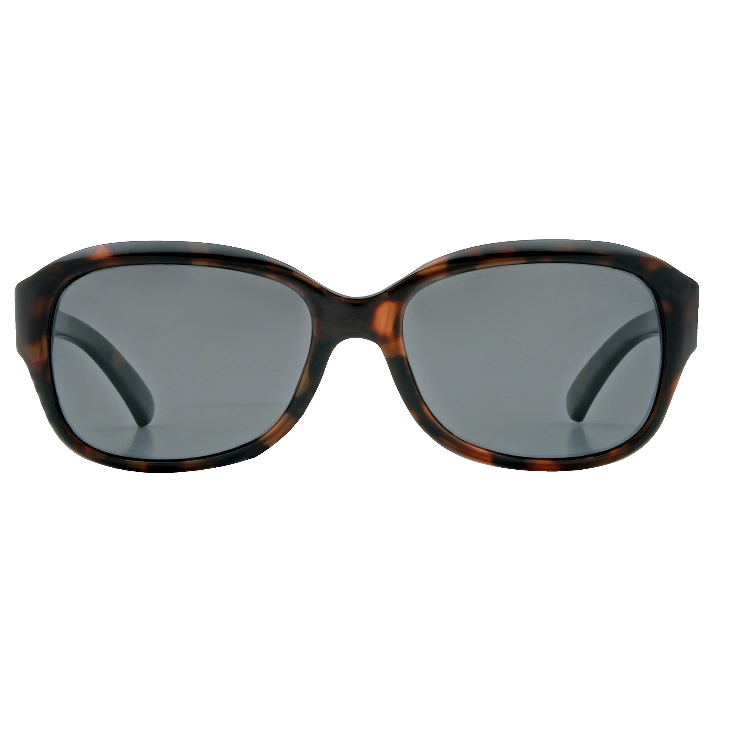 Foster Grant Women's Dark Tortoiseshell Lp 1804 Tort Pol Sunglasses, One Size, One Size