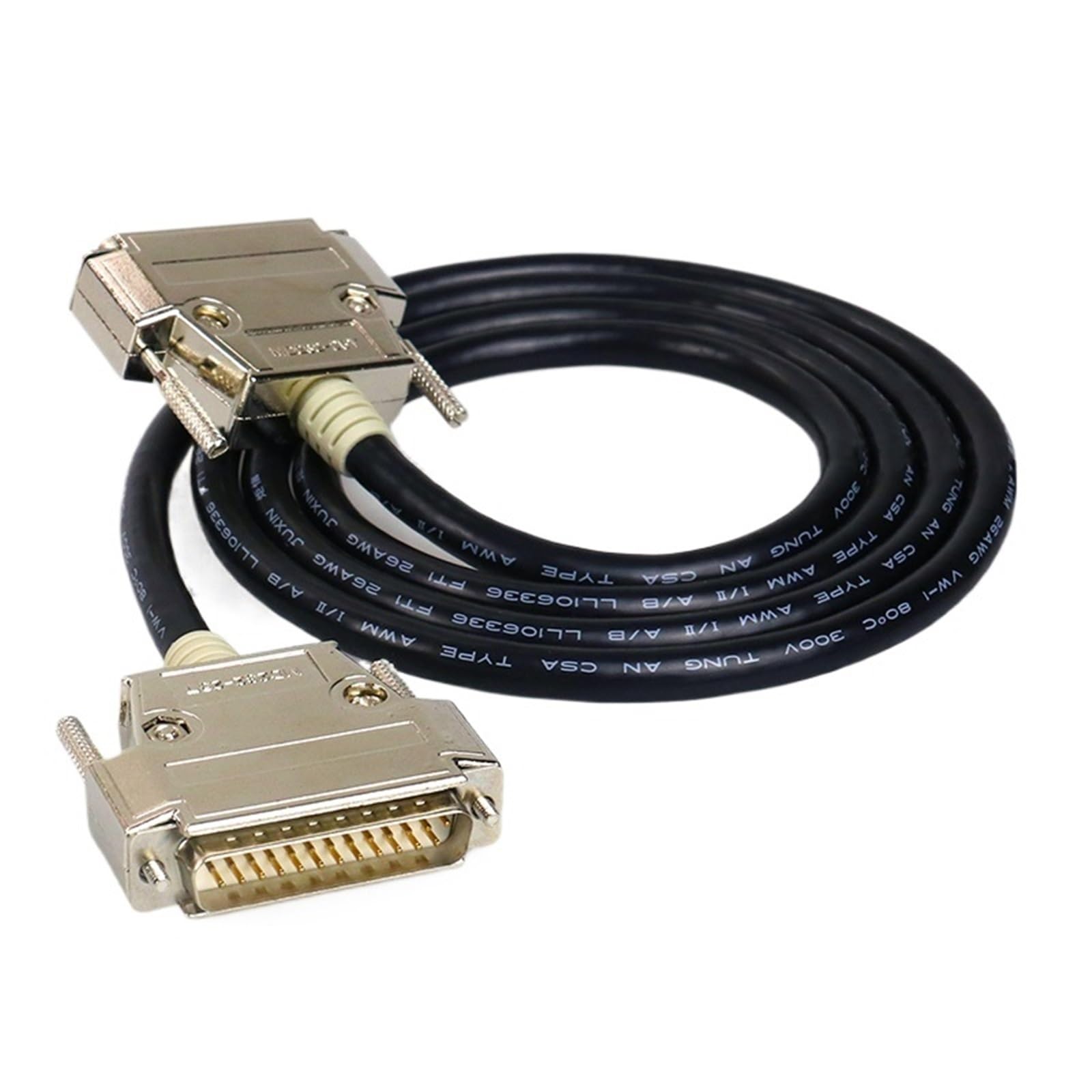 COKYIS Cavo di trasferimento Dati DB25 Cavo Stampante parallela Db 25 Pin Linea di Estensione Db 25P M/FM/MF/F Rame Puro 1 m 1,5 m 2 m 3 m 5 m 8 m(2m,Fe to Fe)