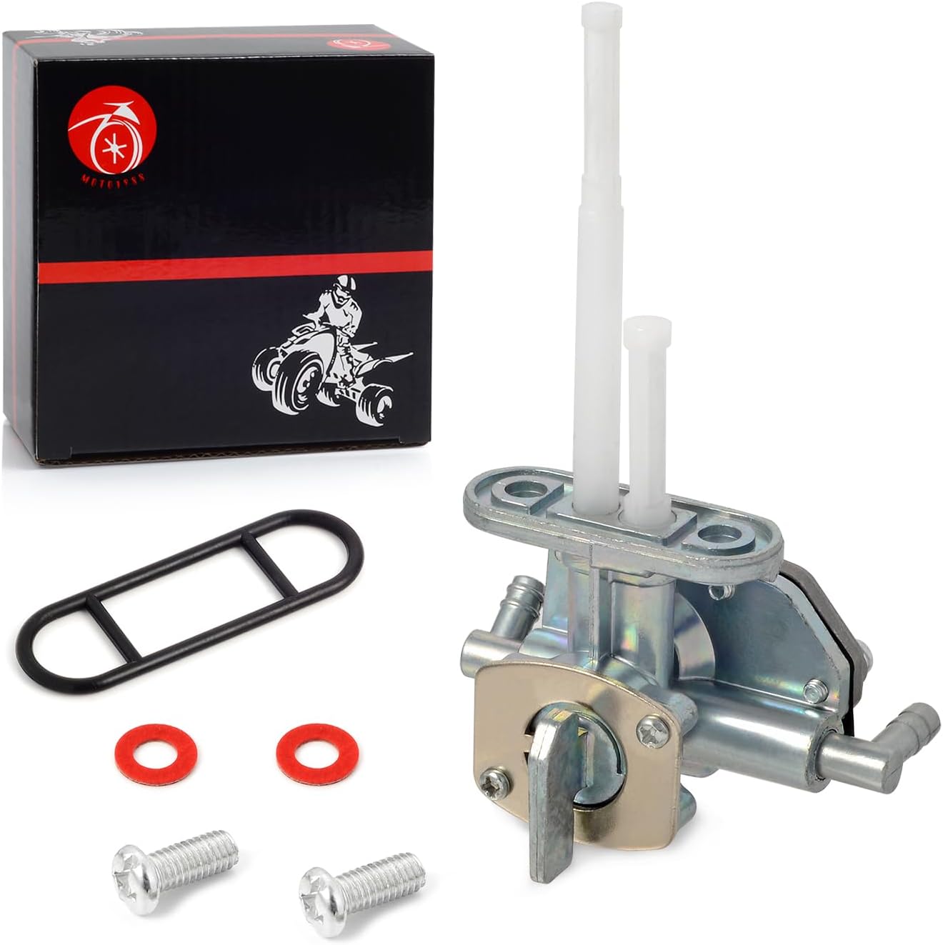 Fuel Valve Petcock For Suzuki Quadrunner King Quad LTF250T LTF250F LTF300F LTF250 LT-F4WD LT-4WD LT-F4WDX 1988-2000 44300-19B22(Except MODEL M/N/P)