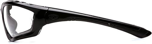 Vista 13 de Pyramex Safety Gafas de seguridad Accurist, color negro, lente antivaho gris