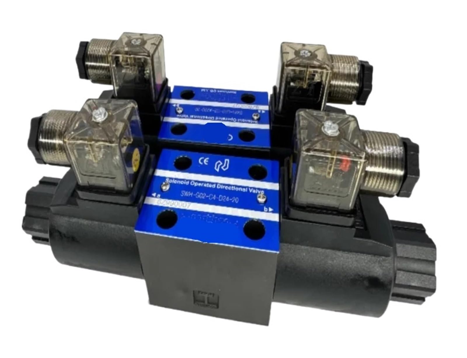 Électrovanne SWH-G02-C4-D24-20 distributeur hydraulique tout ou rien pour automatisme 24V
