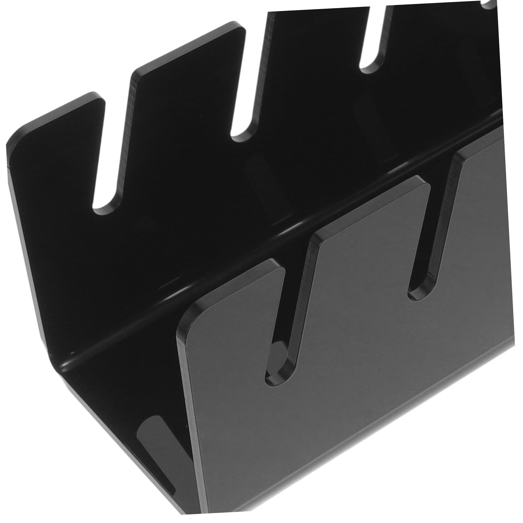 Zerodeko Porta Cappelli da Baseball in Acrilico Nero 2 Pezzi