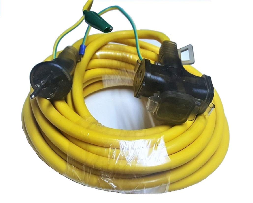 Amazon 延長コード 2芯3芯兼用 アース付き 10m 1本 オレピンプラグ 延長コード Diy 工具 ガーデン 通販