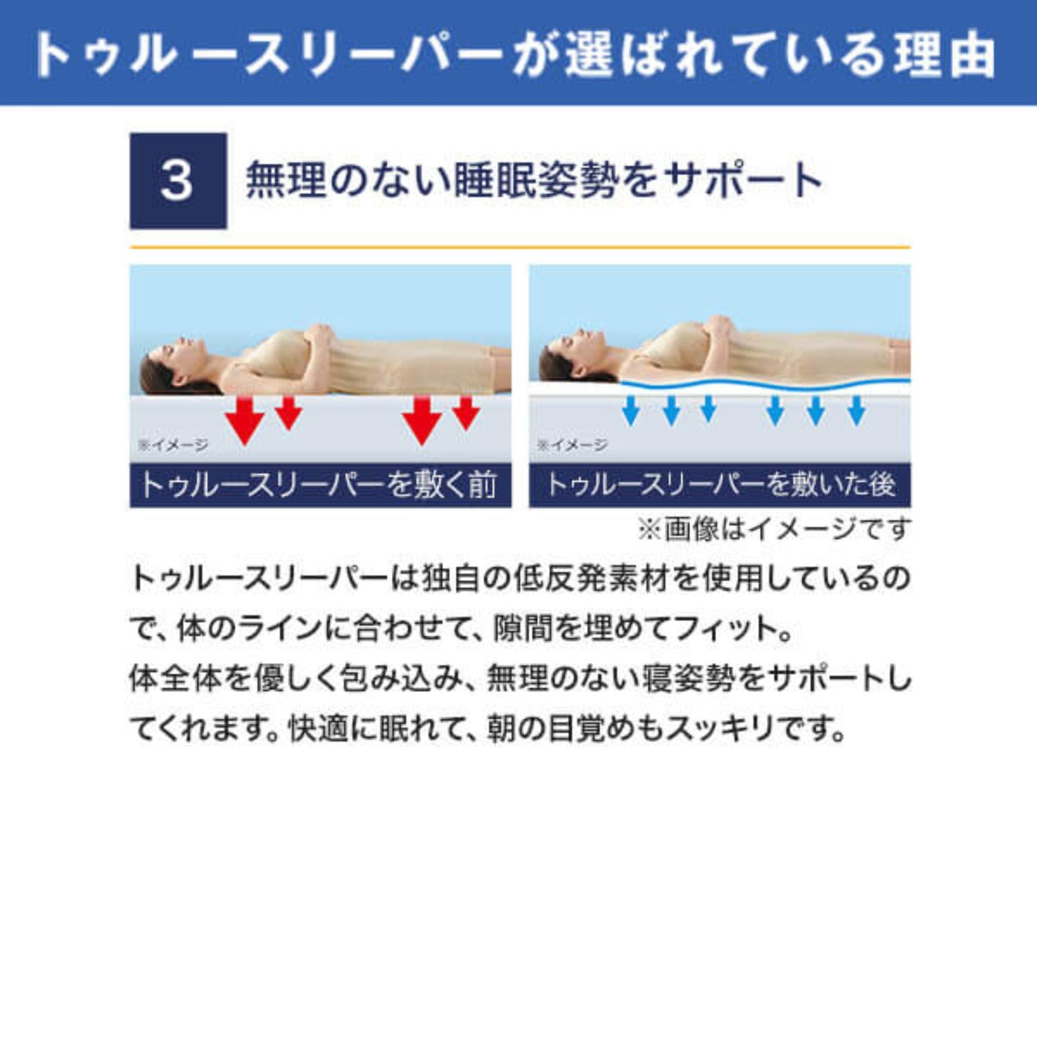 Amazon｜【公式】Shop Japan(ショップジャパン) トゥルースリーパー