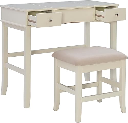 Miniatura 20 de Jackson Juego de tocador para recámara, Crema