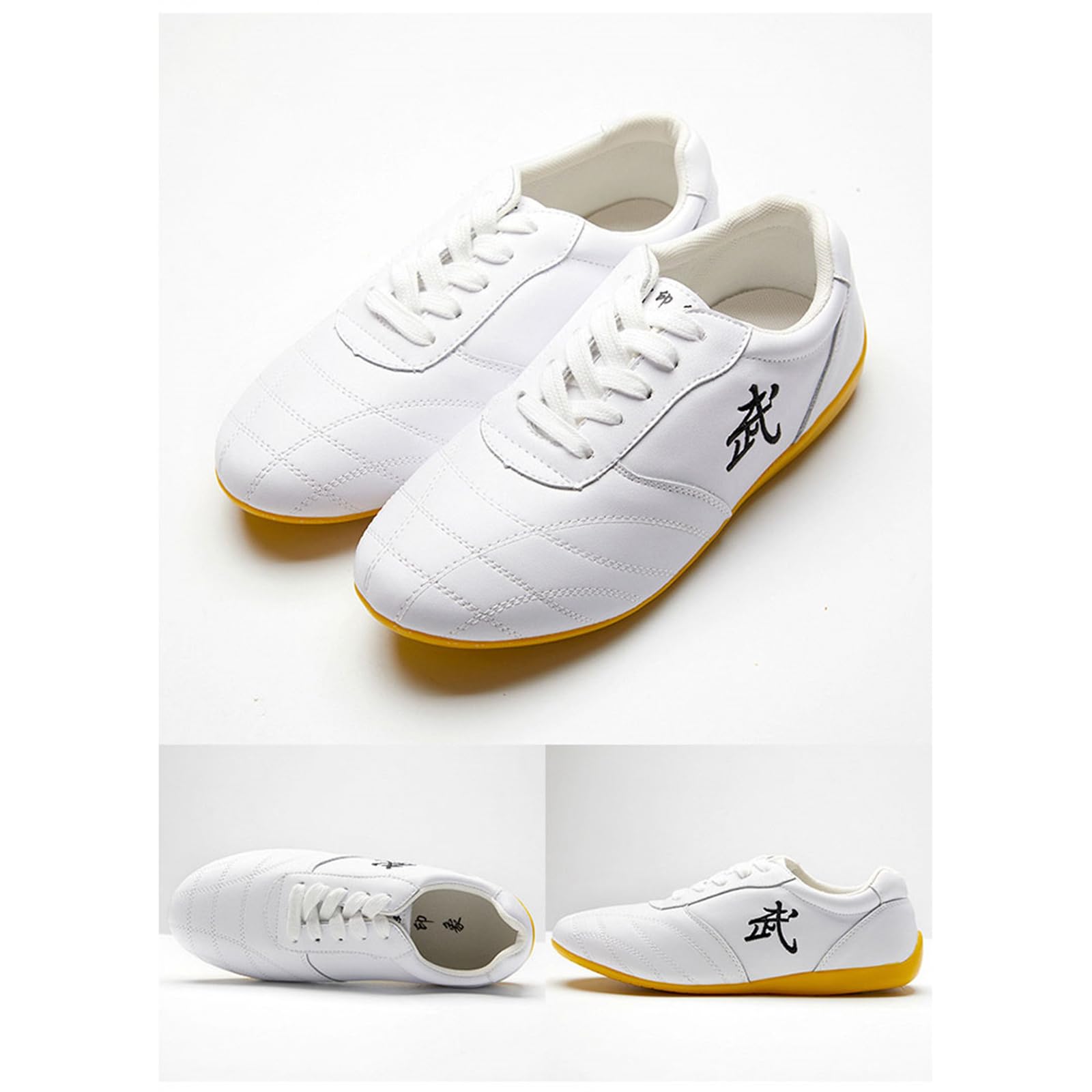 Scarpe Arti Marziali Unisex Scarpe Tai Chi Scarpe Kung Fu Scarpe Karate Tradizionale Traspiranti Comfort Suola in Gomma Cinese Wushu Yoga Tai Chi per Uomini Donne