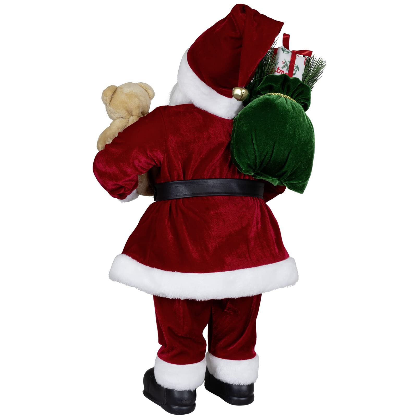 stehender Weihnachtsmann Sander rot Dekofigur groß (60cm)