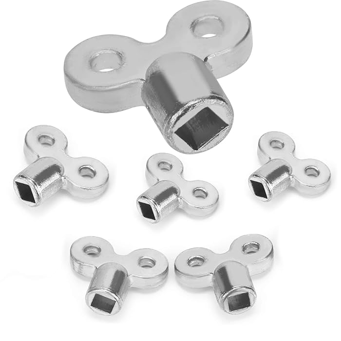 Buy TOYMIS 6Pcs Radiator Valve Keys, Radiator Bleed Hole Key Radiator