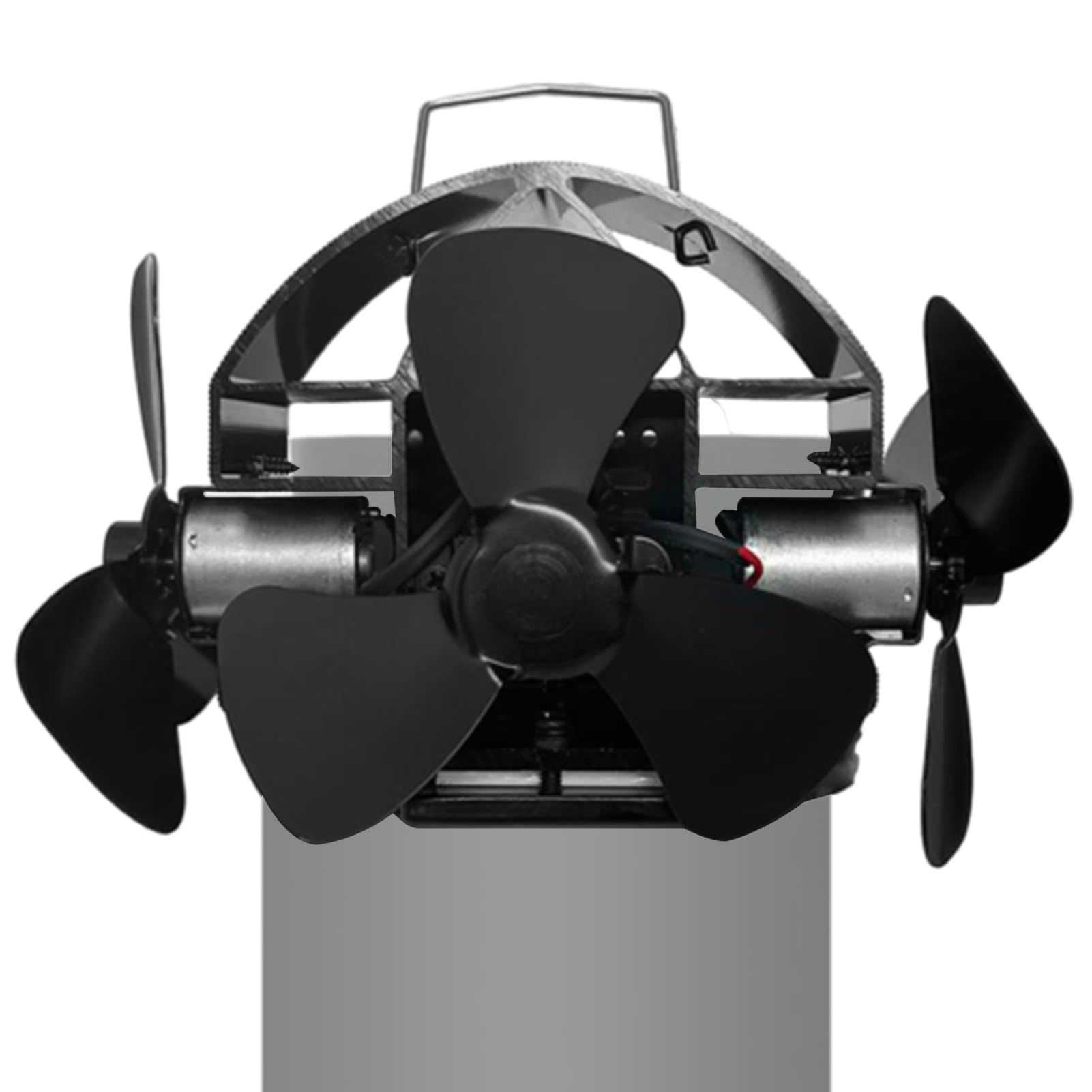 Ventilateur de poêle silencieux et écologique pour une chaleur homogène au bois