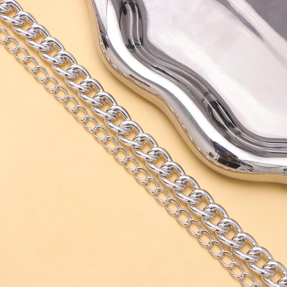 PINKPIN Skull Guitar Chain for Pants Wallet Chains Hip-Hop Double Layer Metal Pants Chain Unisex Streetwear Accessory for Men & Women Edgy Gothic Punk - Image 5