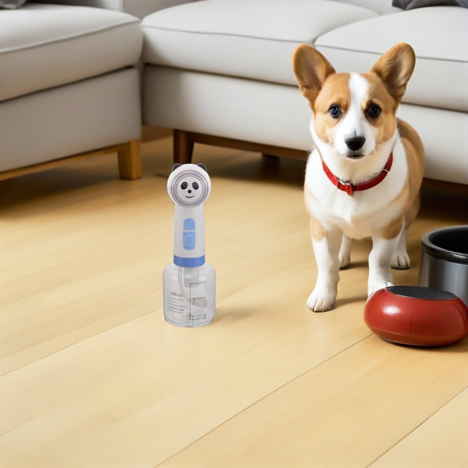 Elektrischer Panda Schaumspender für Haustiere Automatischer Handheld Shampoo-aufschäumer für Hunde Katzen Schneller Schaumbildung Ergonomisch für Bad und