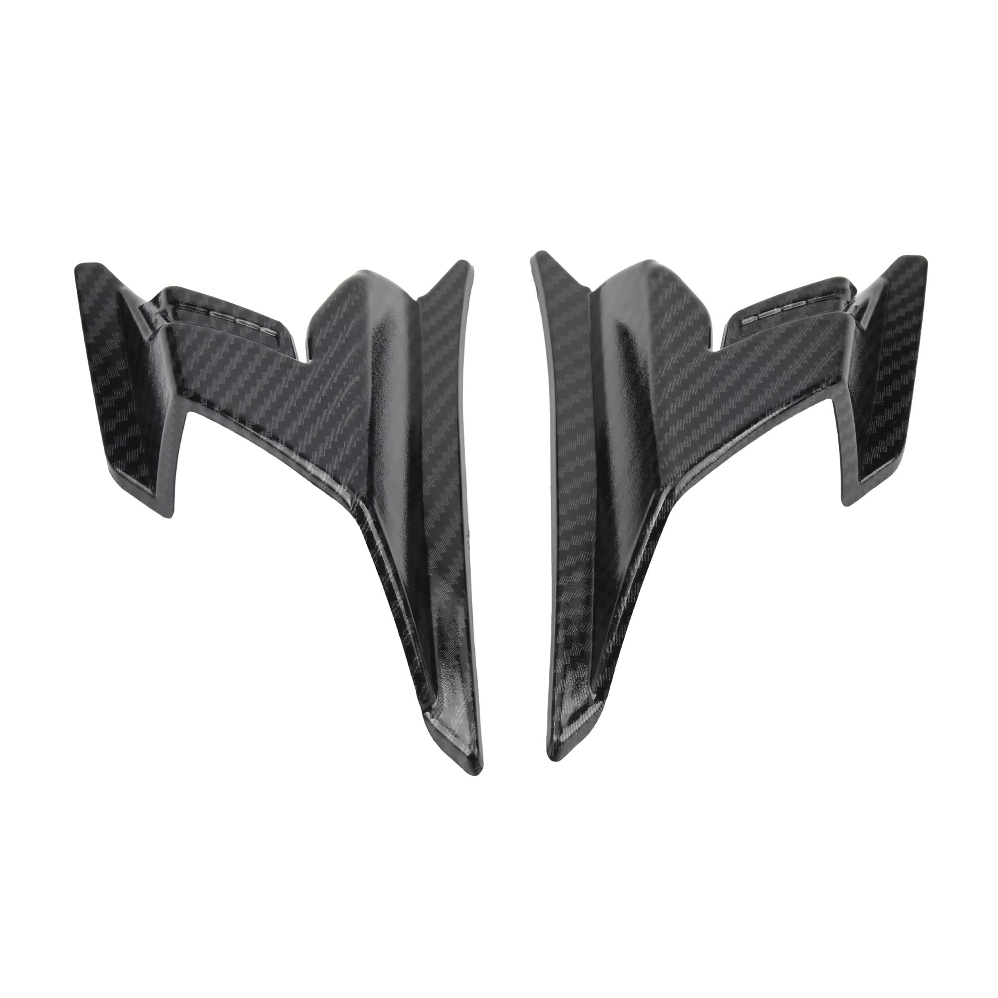 Alette Aerodinamiche Moto Winglet Carenature Laterali Aerodinamico Ala Sinistra Destra Accessori Per ADV160 2022 2023 2024 Scooter Spoiler Anteriore Moto(B)