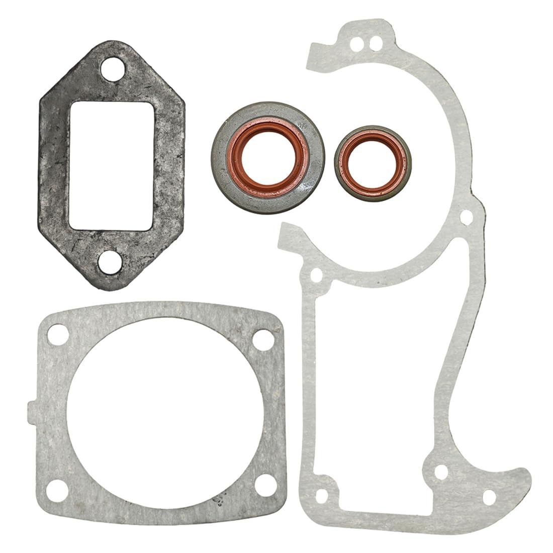 Xnuiasqe Oil Seal Gasket Set For Crankcase Cylinder Muffler- For Ms360 For Ms340 036 034 Models