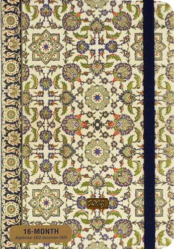 2023 Egyptian Mosaic Weekly Planner (16 months, Sept 2022 to Dec 2023)